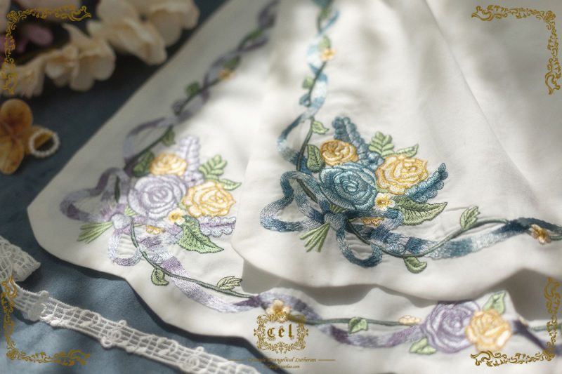 CEL Lolita ~To Alice Oil Painting Printed Lolita Accessories