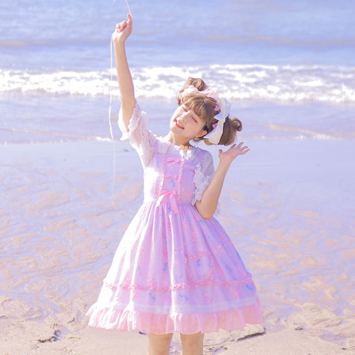 Magic Tea Party ~Jelly Bear Daily Wear Sweet Lolita JSK -Pre-order