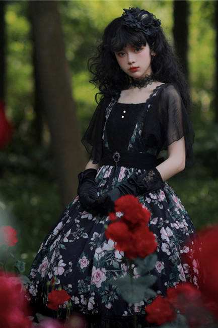 Miss Point ~French Rose Classic Lolita OP -Pre-order
