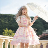 Magic Tea Party ~Jelly Bear Daily Wear Sweet Lolita JSK -Pre-order