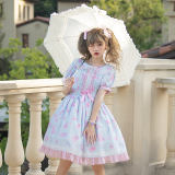 Magic Tea Party ~Jelly Bear Daily Wear Sweet Lolita OP -Pre-order