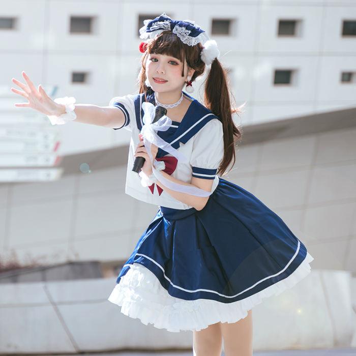 Maiden Singing Daily Wear High Waist Lolita Set