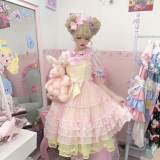 CC Cat ~Sweet Doll Summer Lolita JSK -Ready Made