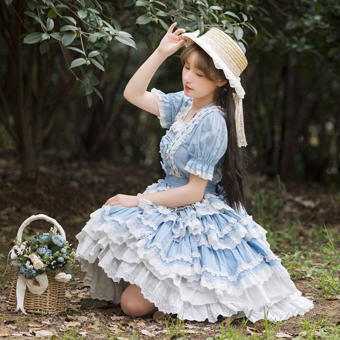 Withpuji ~Sea Salt Maiden Dolls Lolita OP