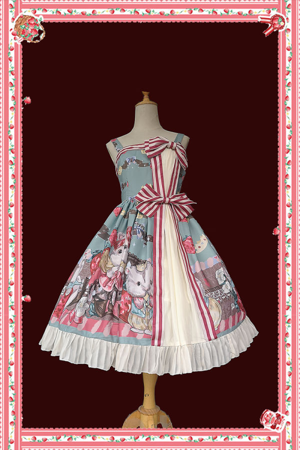 Infanta ~A Gift from a Hamster Printed Lolita Jumper