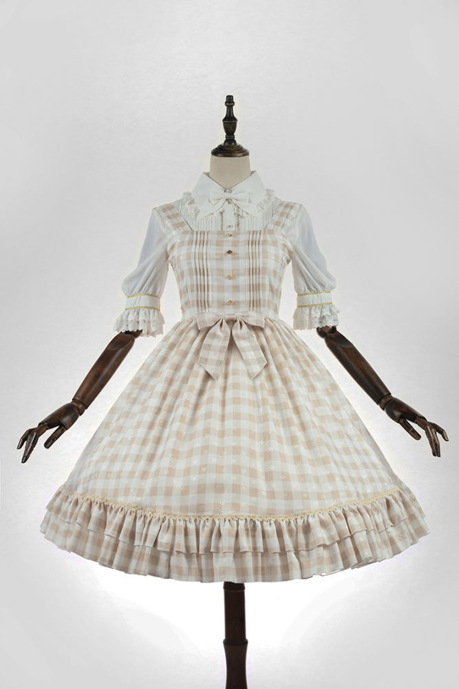 Strawberry Witch Summer Embroidery Lolita JSK