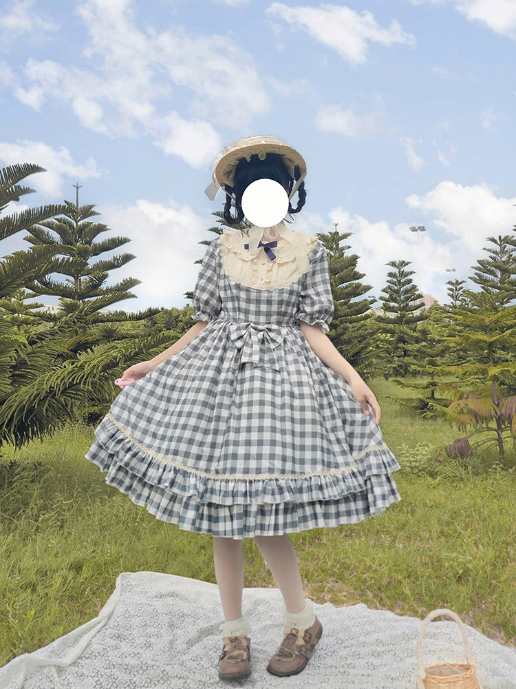 Strawberry Witch Summer Embroidery Lolita OP -Pre-order,One Piece