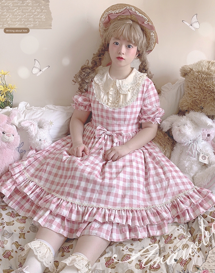 Strawberry Witch Summer Embroidery Lolita OP -Pre-order,One Piece