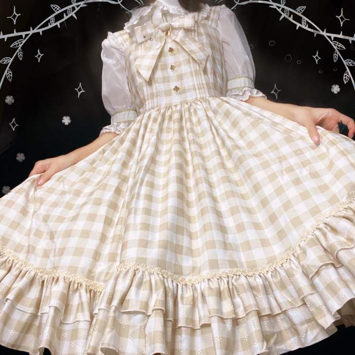 Strawberry Witch Summer Embroidery Lolita JSK