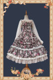 Infanta ~Flowers Wall Cotton Normal Waist Lolita JSK