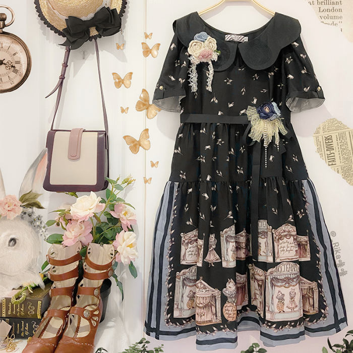 Magic Tea Party ~Box of the Theatre Classic Lolita OP -Ready Made