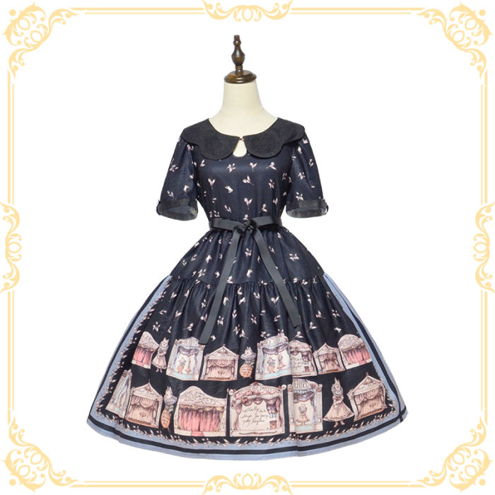 Magic Tea Party ~Box of the Theatre Classic Lolita OP -Ready Made