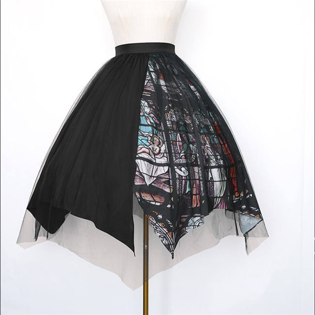 Silent Redemption Gothic Lolita Skirt + Vest + Blouse Set,★Affordable ...