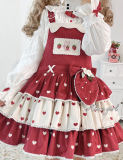 Alice Girl ~Rabbit Strawberry Lolita Blouse -Pre-order