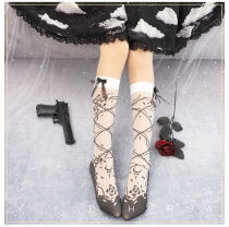 Yidhra Lolita ~The Sleep of Thorns Knee High Lolita Socks