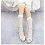 Yidhra Lolita ~The Sleep of Thorns Knee High Lolita Socks