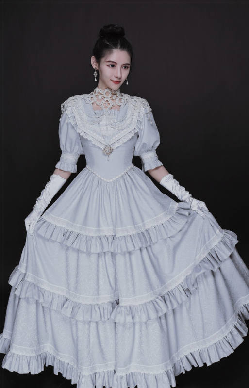 Promise Shining Pearls Elegant Lolita OP