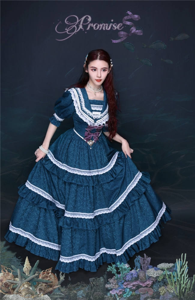 Promise Shining Pearls Elegant Lolita OP