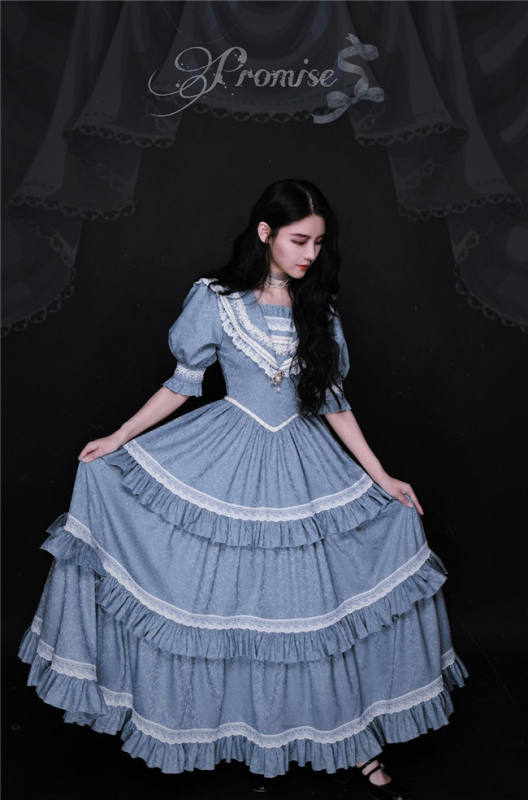 Promise Shining Pearls Elegant Lolita OP