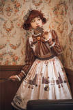 Miss Point ~Chocolate Daily Lolita JSK Beige Size M - In Stock