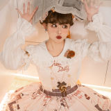 Miss Point ~Chocolate Daily Built-in Lolita Blouse