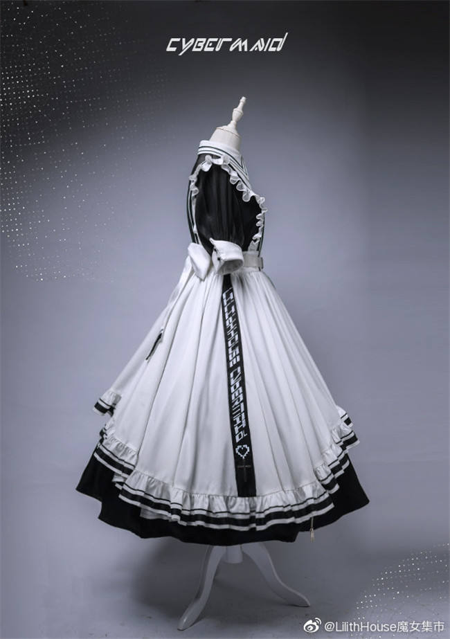 Lilith House ~Cyber Maid Maid Lolita Dresses - In Stock