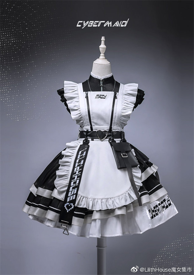 【ギフ_包装】 Maid ~Cyber House Lilith Maid Dresses Lolita トップス