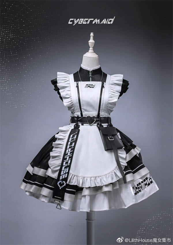 Lilith House ~Cyber Maid Maid Lolita Dresses Version II - Pre-order