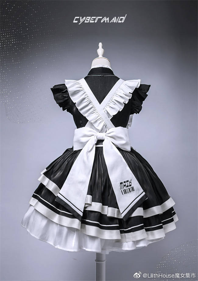 Lilith House ~Cyber Maid Maid Lolita Dresses - In Stock