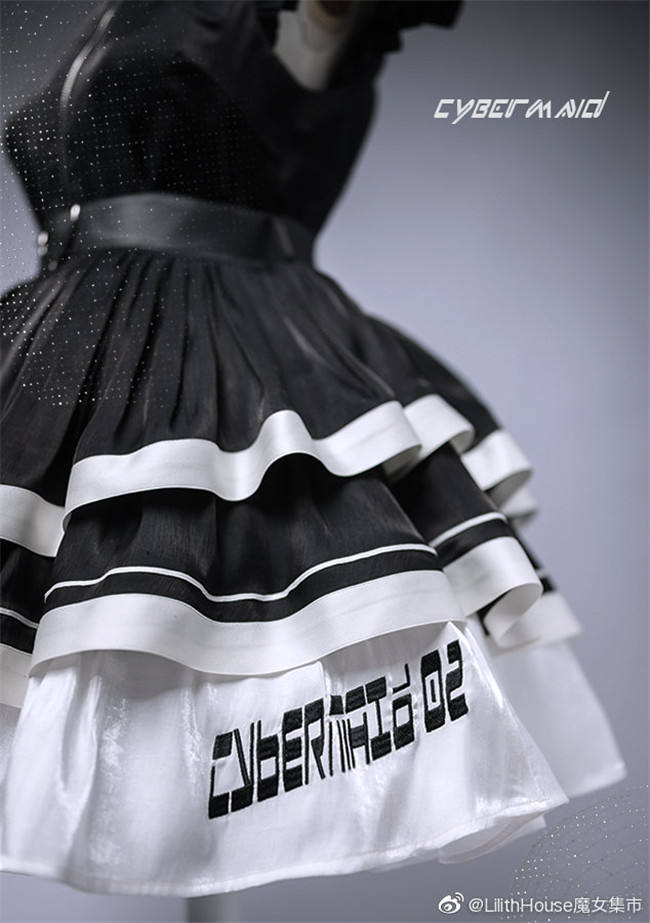 Lilith House ~Cyber Maid Maid Lolita Dresses - In Stock