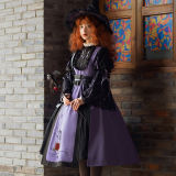 Withpuji The Time of Searcy's Spell Halloween Lolita Set