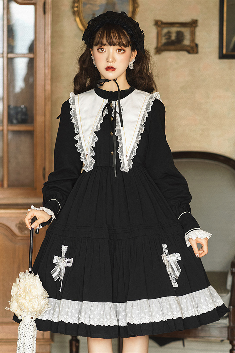 Winter lolita dress discount