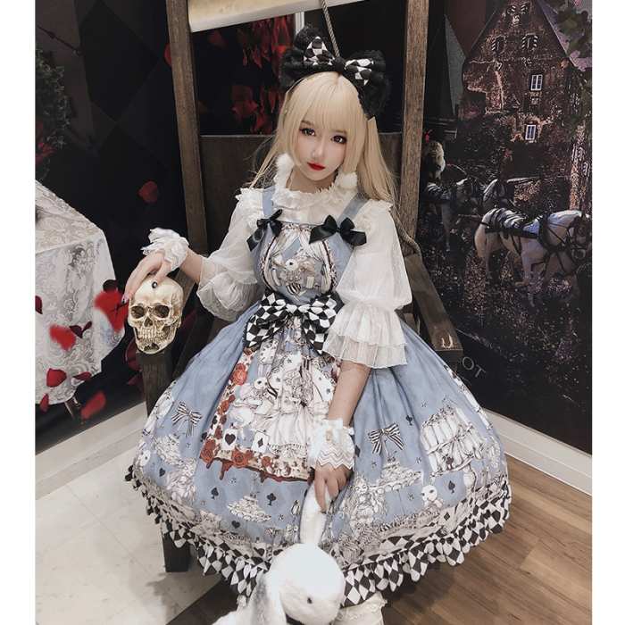 Diamond Honey ~Vintage Losing Alice Lolita JSK Size M - In Stock