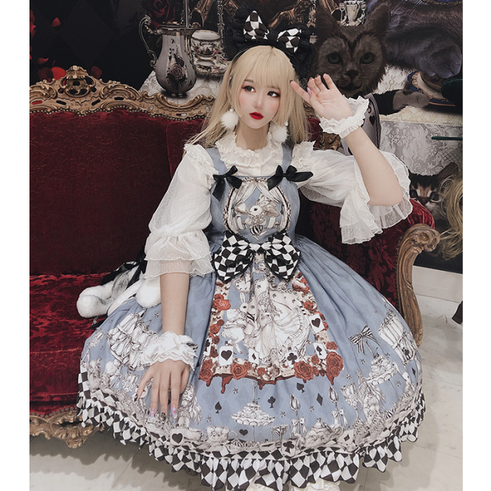 Diamond Honey ~Vintage Losing Alice Lolita JSK Size M - In Stock