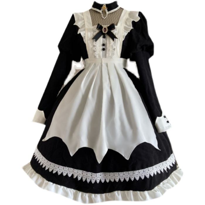 Vampire Maid Vintage Elegant Lolita OP