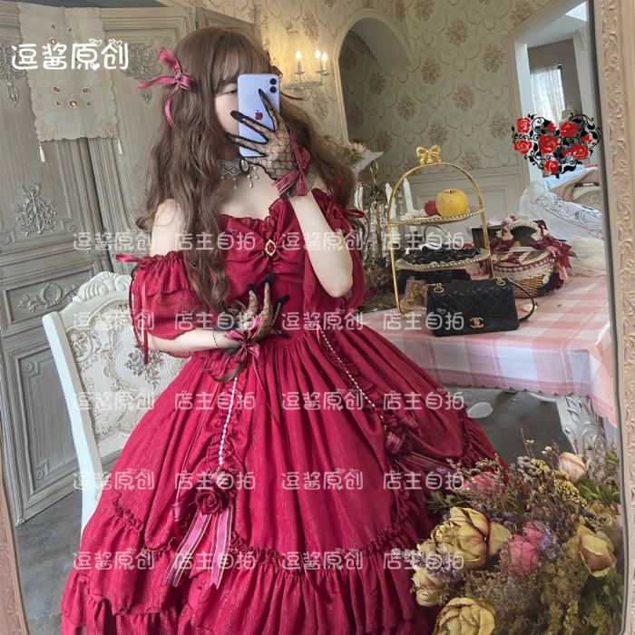 Piaget Rose Disney princess Classic Lolita OP