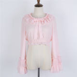 Cheese and Cocoa Long Sleeves Lolita Blouse