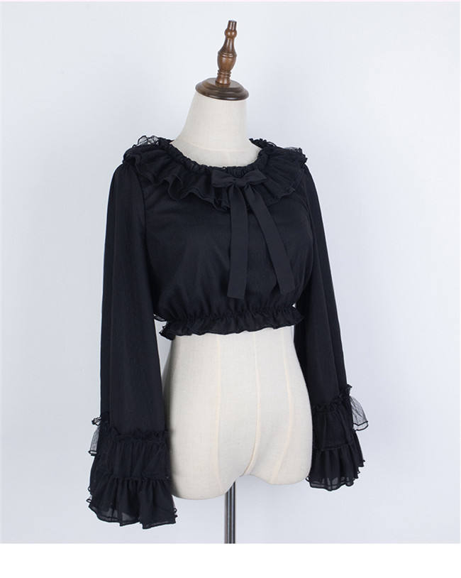 Cheese and Cocoa Long Sleeves Lolita Blouse