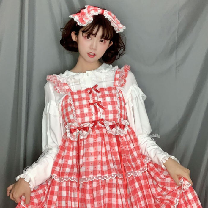Plus Size Bubblegum Sweet Lolita JSK Dress 5 Colors