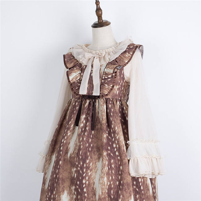 Cheese and Cocoa Long Sleeves Lolita Blouse