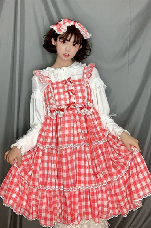 Plus Size Bubblegum Sweet Lolita JSK Dress 5 Colors