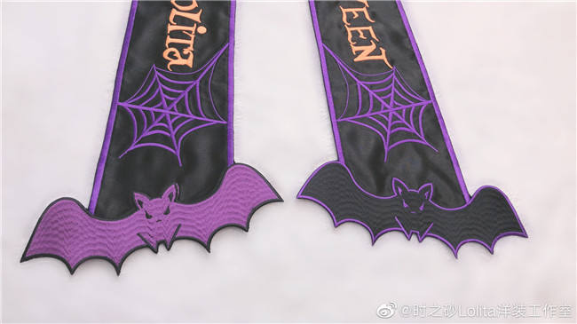 Little Ghost Embroidery Apron Set