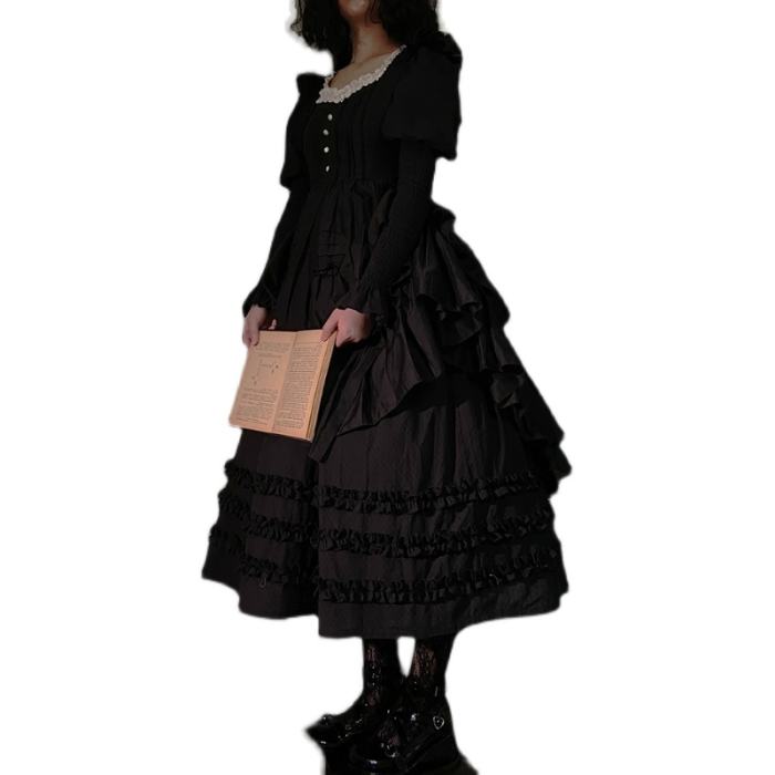 Belle Langue ~ Walpurgis Night Vintage Lolita OP/JSK -Pre-order