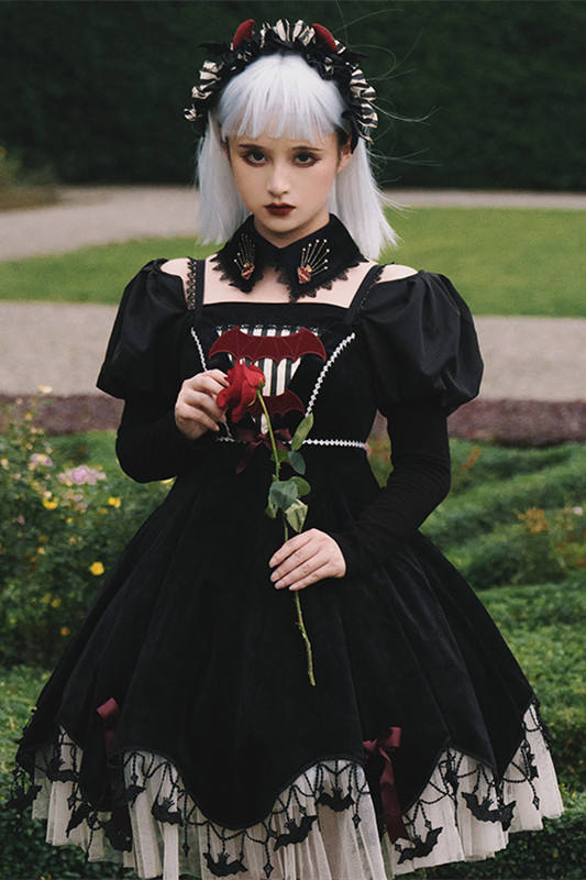Cellophane Night Adams Manor Lolita JSK