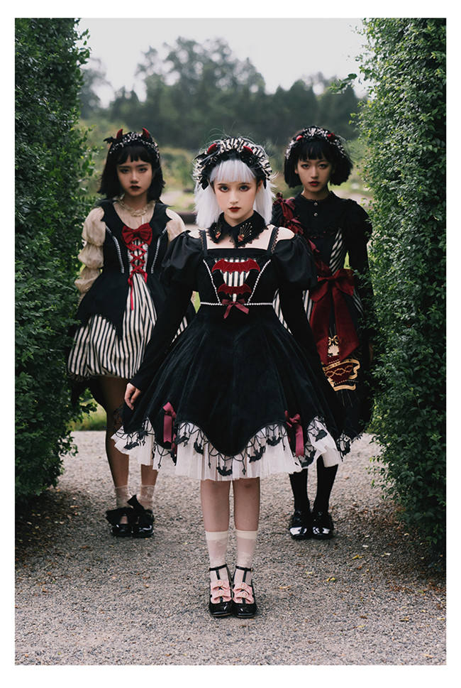 Cellophane Night Adams Manor Lolita JSK