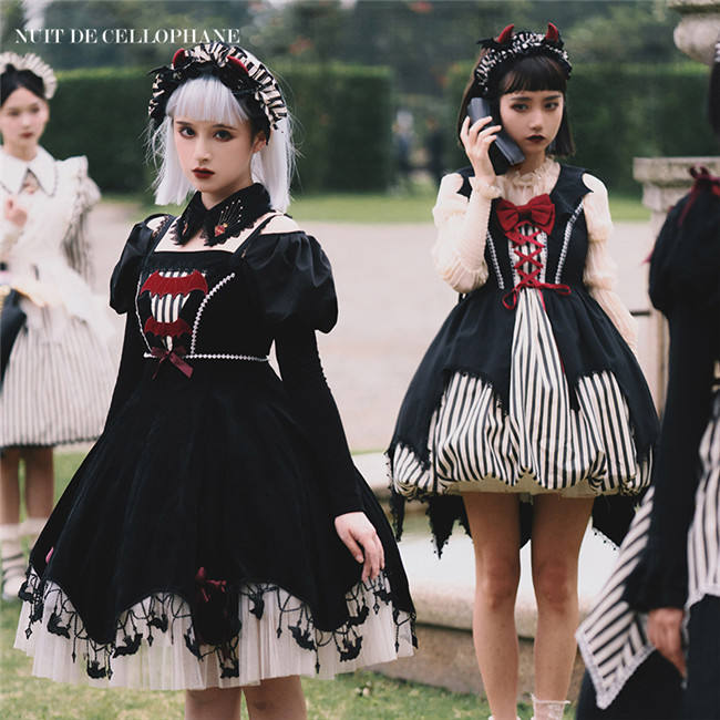 Cellophane Night Adams Manor Lolita JSK