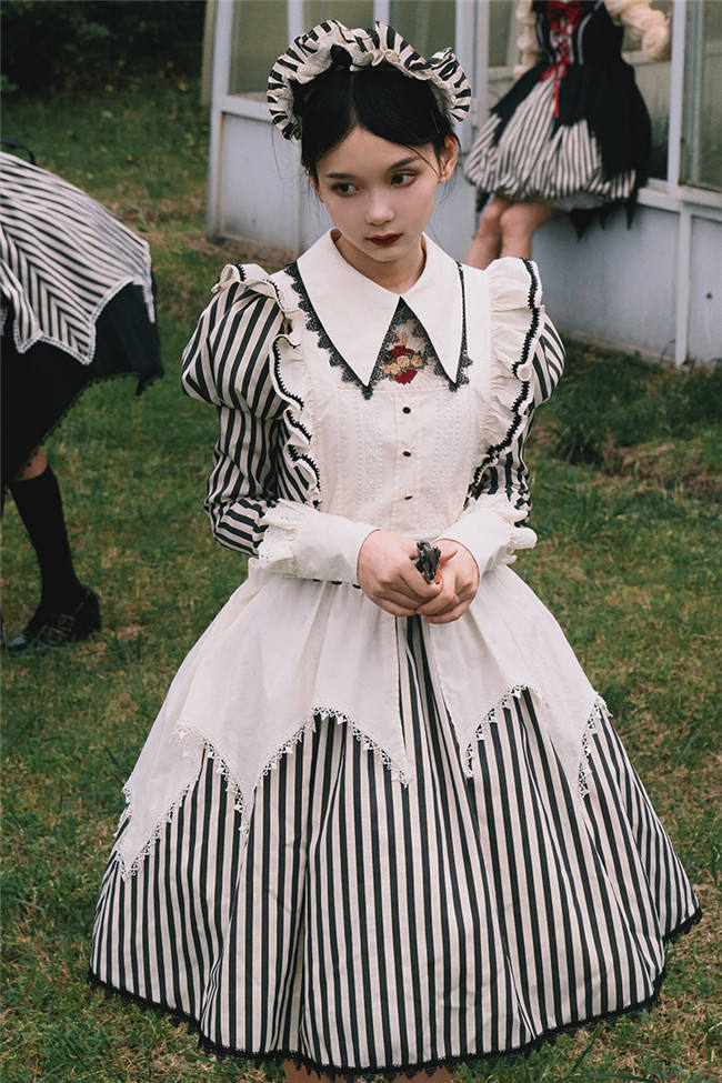 Cellophane Night Adams Manor Lolita OP and JSK