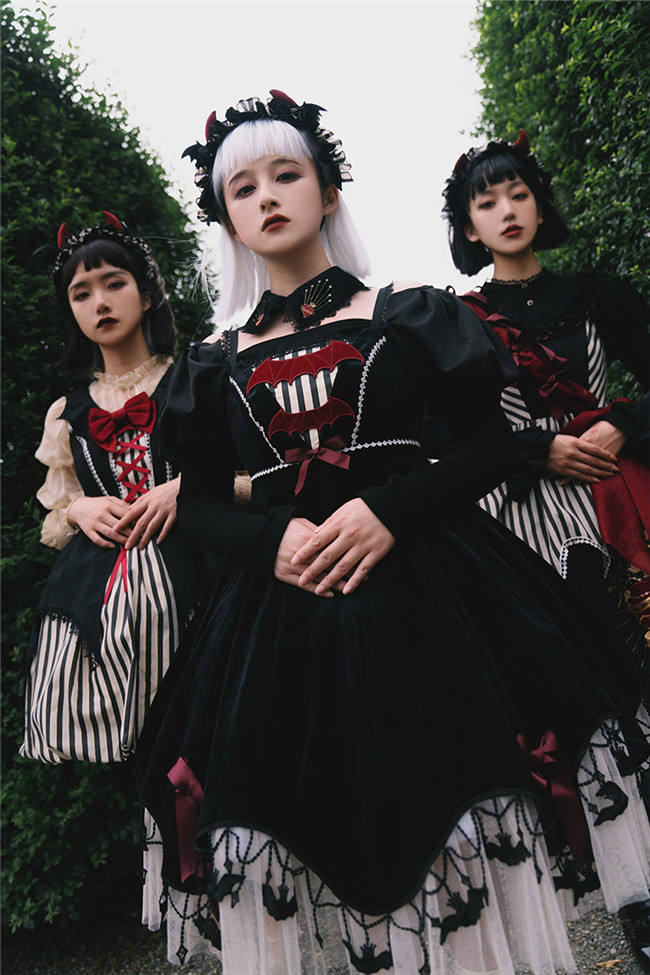 Cellophane Night Adams Manor Lolita JSK