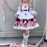 Diamond Honey ~Little Nurse Dolls Hospital Lolita JSK -Pre-order