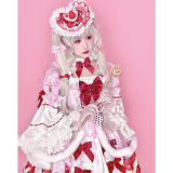 Diamond Honey ~ Strawberry Princess Lolita OP -Pre-order